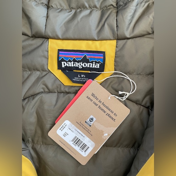 $400 Patagonia Men's Insulated Powder Town Ski Jacket Size L NWT #31195 - Picture 10 of 16